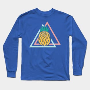 Pineapple Abstract print style Long Sleeve T-Shirt